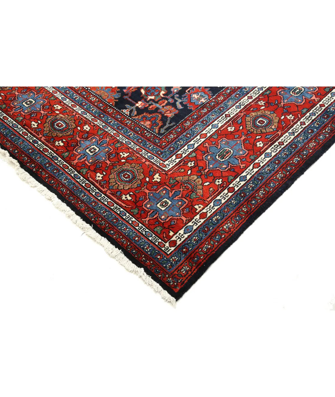 Hand Knotted Persian Bibikabad Wool Rug - 12'8'' x 21'0'' - Arteverk Rugs Area rug