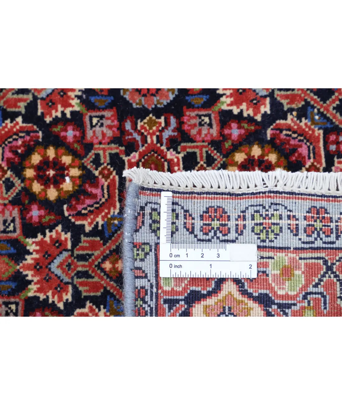 Hand Knotted Oriental Bijar Wool Rug - 2'9'' x 9'7''