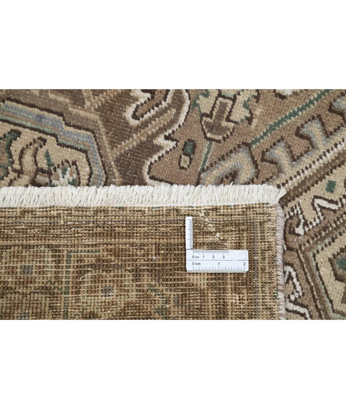 Hand Knotted Persian Heriz Wool Rug - 7'11'' x 10'8'' - Arteverk Rugs Area rug