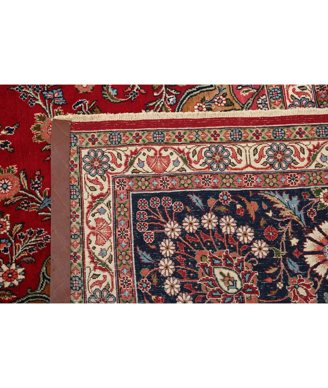 Hand Knotted Persian Kerman Fine Wool Rug - 10'11'' x 16'6'' - Arteverk Rugs Area rug