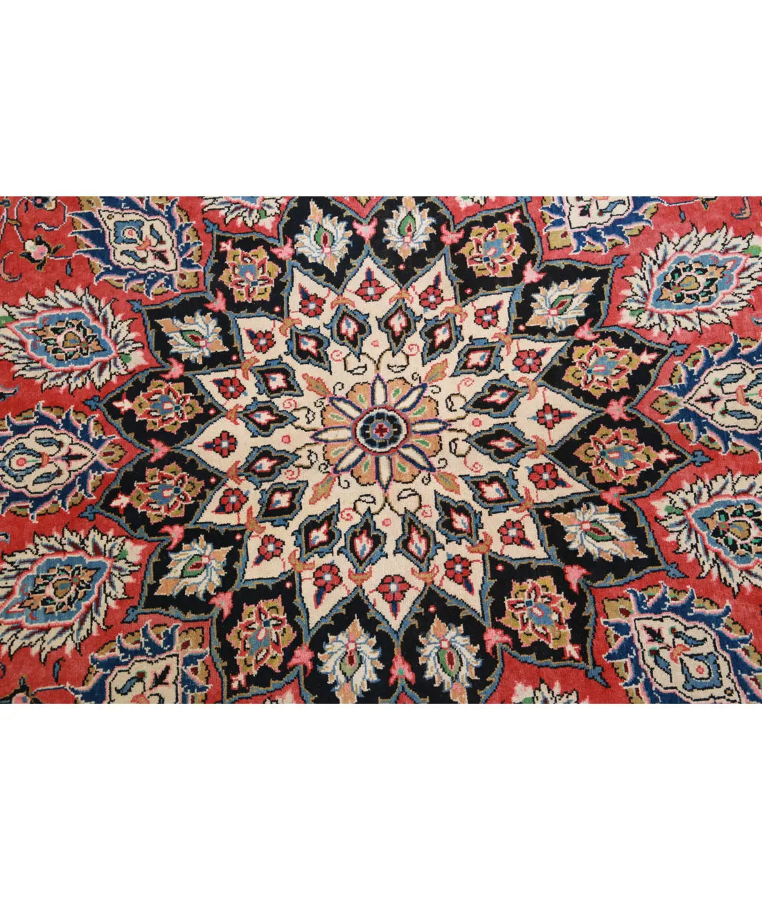 Hand Knotted Oriental Tabriz Wool Rug - 8'11'' x 12'4''