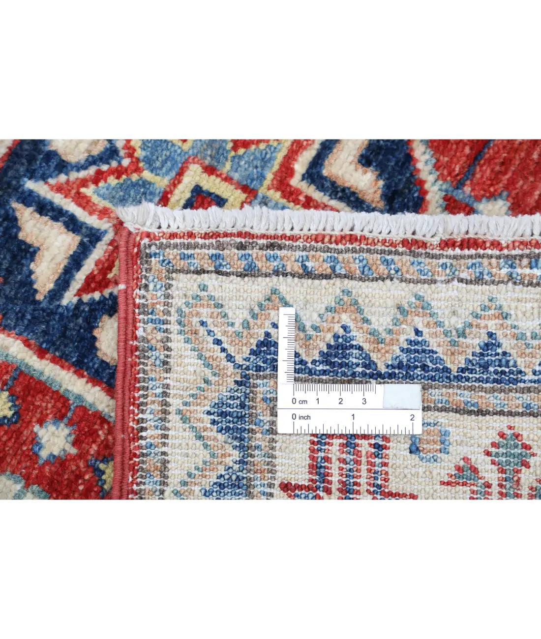 Hand Knotted Royal Kazak Wool Rug - 2'7'' x 3'9'' - Arteverk Rugs Area rug