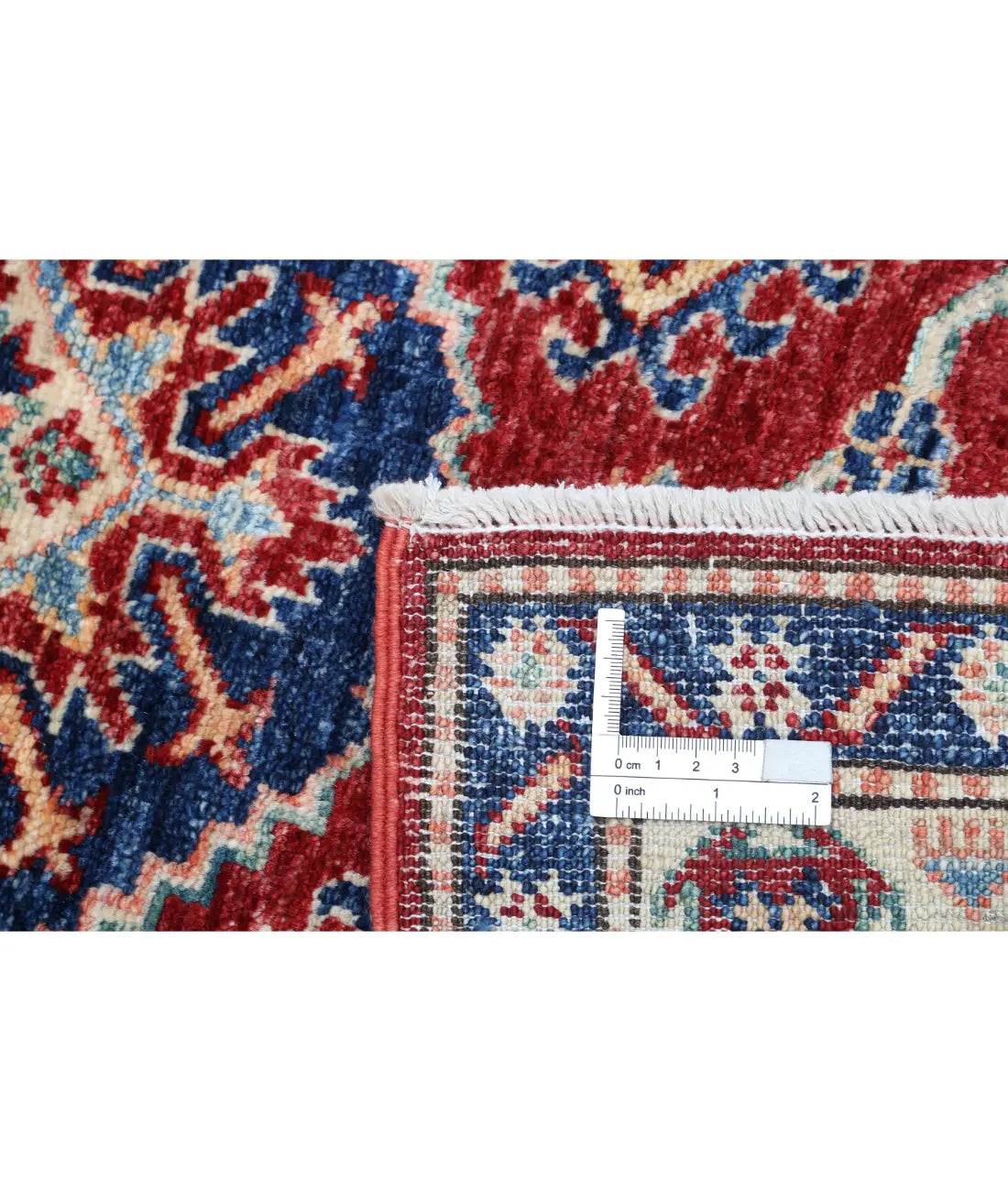 Hand Knotted Royal Kazak Wool Rug - 2'7'' x 4'2'' - Arteverk Rugs Area rug