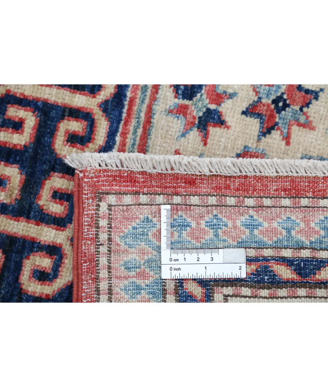 Hand Knotted Royal Kazak Wool Rug - 4'8'' x 6'9'' - Arteverk Rugs Area rug