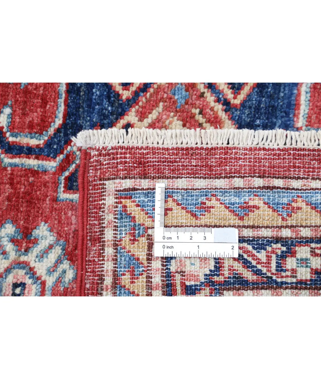 Hand Knotted Royal Kazak Wool Rug - 5'6'' x 8'3'' - Arteverk Rugs Area rug