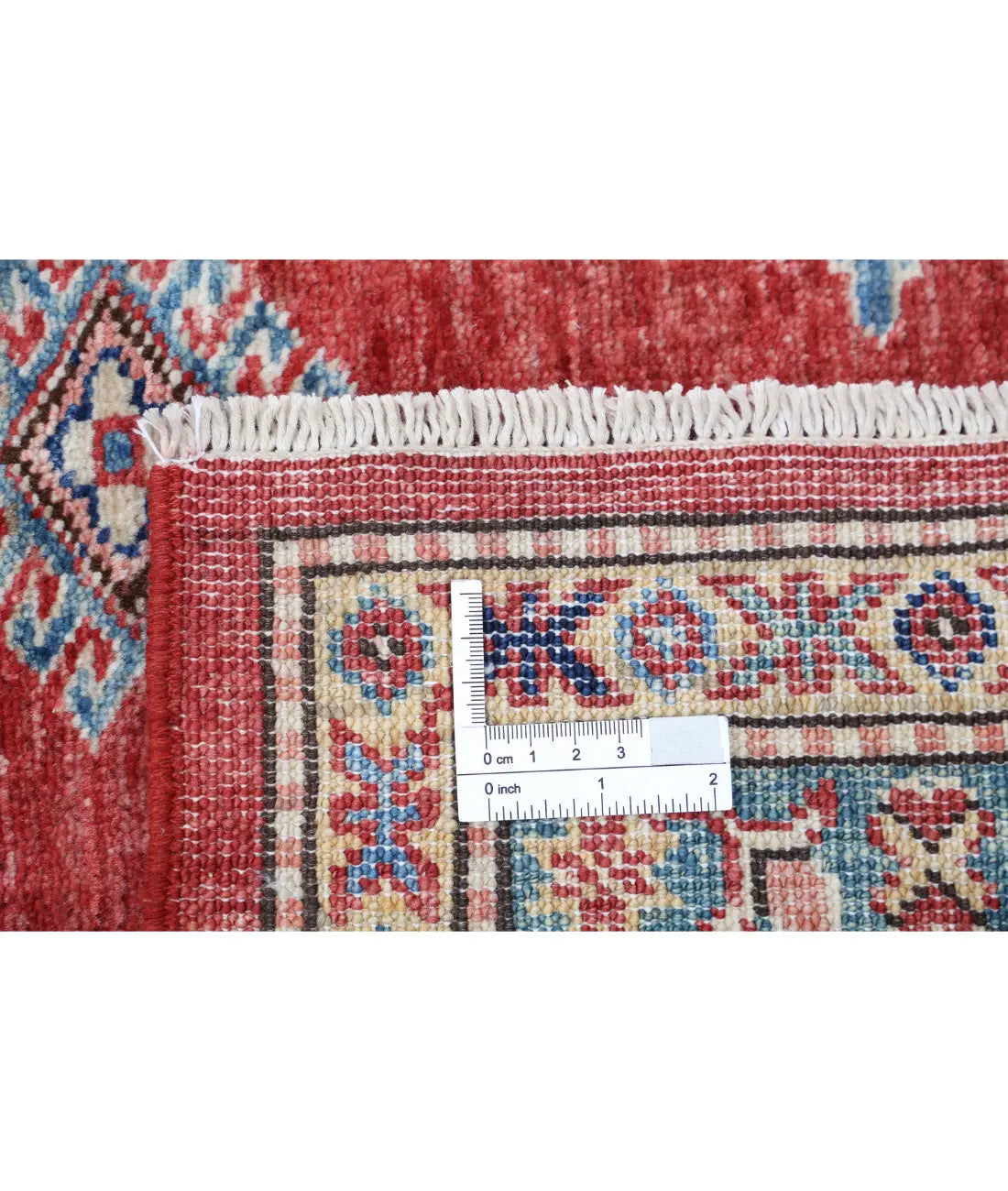 Hand Knotted Royal Kazak Wool Rug - 5'7'' x 7'6'' - Arteverk Rugs Area rug