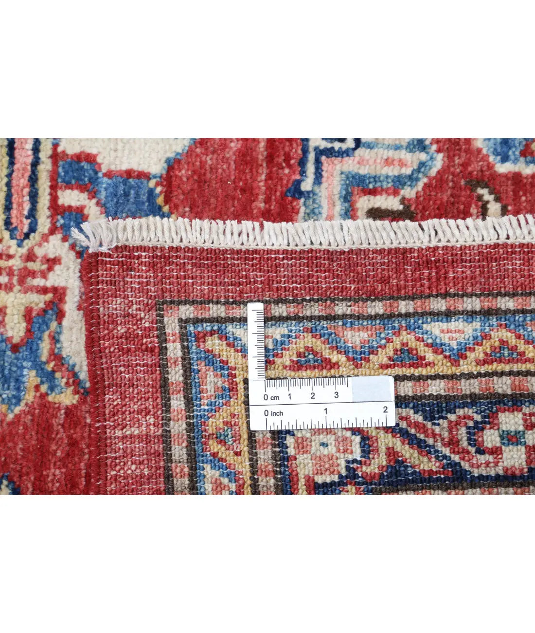 Hand Knotted Royal Kazak Wool Rug - 5'8'' x 8'3'' - Arteverk Rugs Area rug