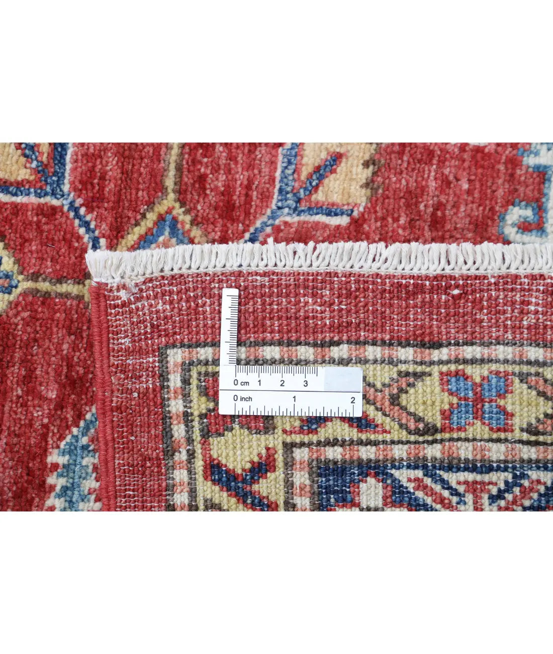 Hand Knotted Royal Kazak Wool Rug - 6'6'' x 9'8'' - Arteverk Rugs Area rug