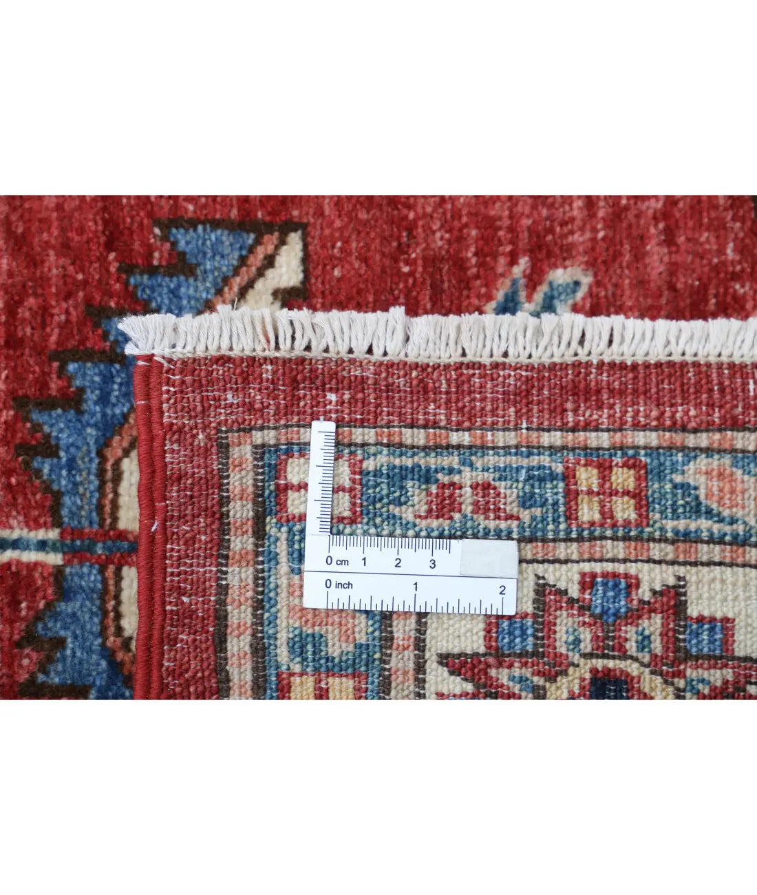 Hand Knotted Royal Kazak Wool Rug - 6'7'' x 9'8'' - Arteverk Rugs Area rug