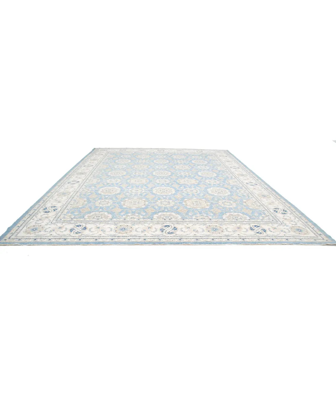 Alfombra de lana Serenity anudada a mano - 13'2'' x 16'10''