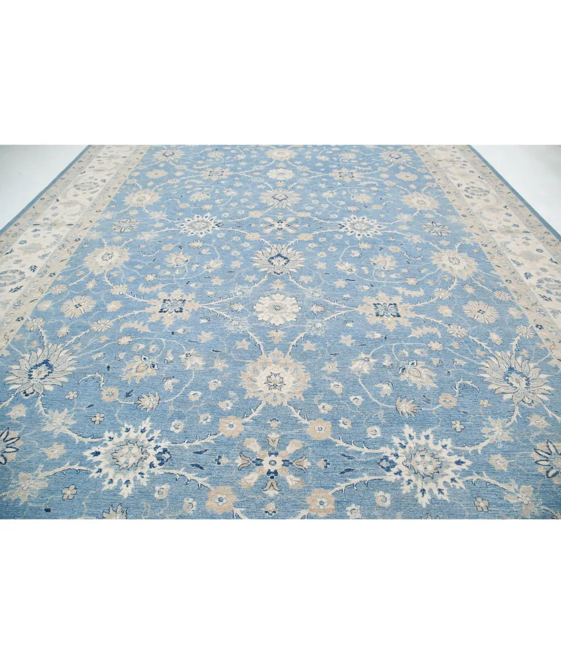 Alfombra de lana Serenity anudada a mano - 13'3'' x 21'9''