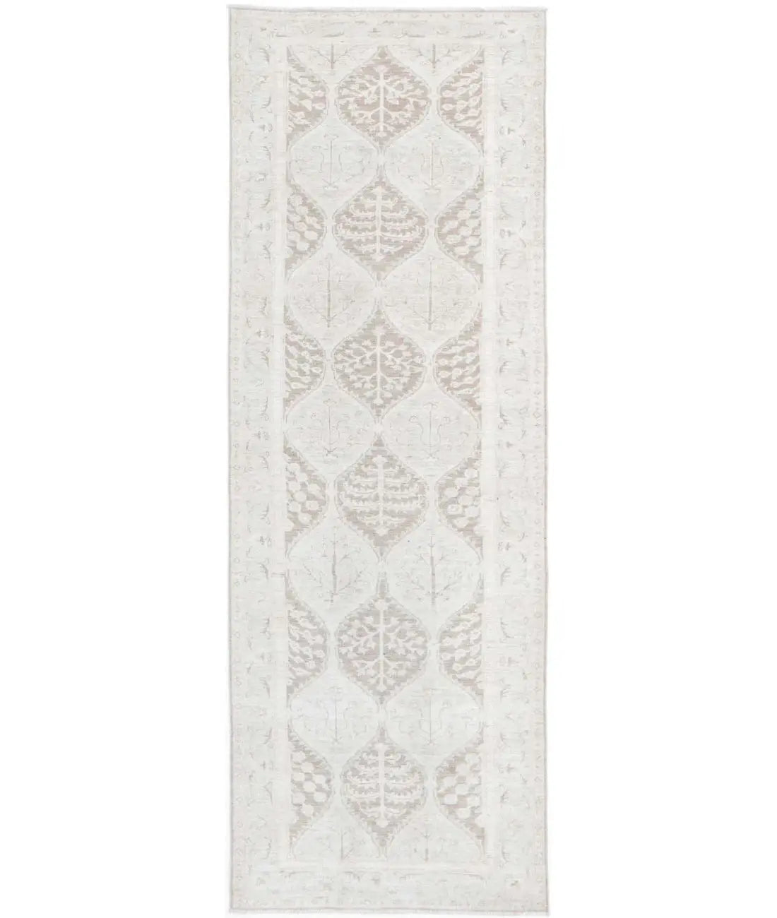 Hand Knotted Serenity Wool Rug - 3&#39;2&#39;&#39; x 10&#39;0&#39;&#39; - Arteverk Rugs Area rug