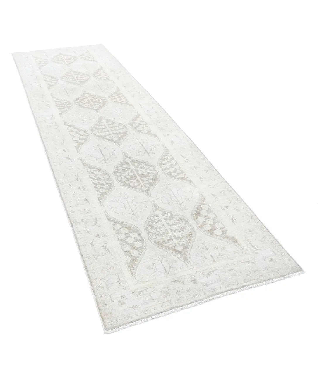 Hand Knotted Serenity Wool Rug - 3'2'' x 10'0'' - Arteverk Rugs Area rug