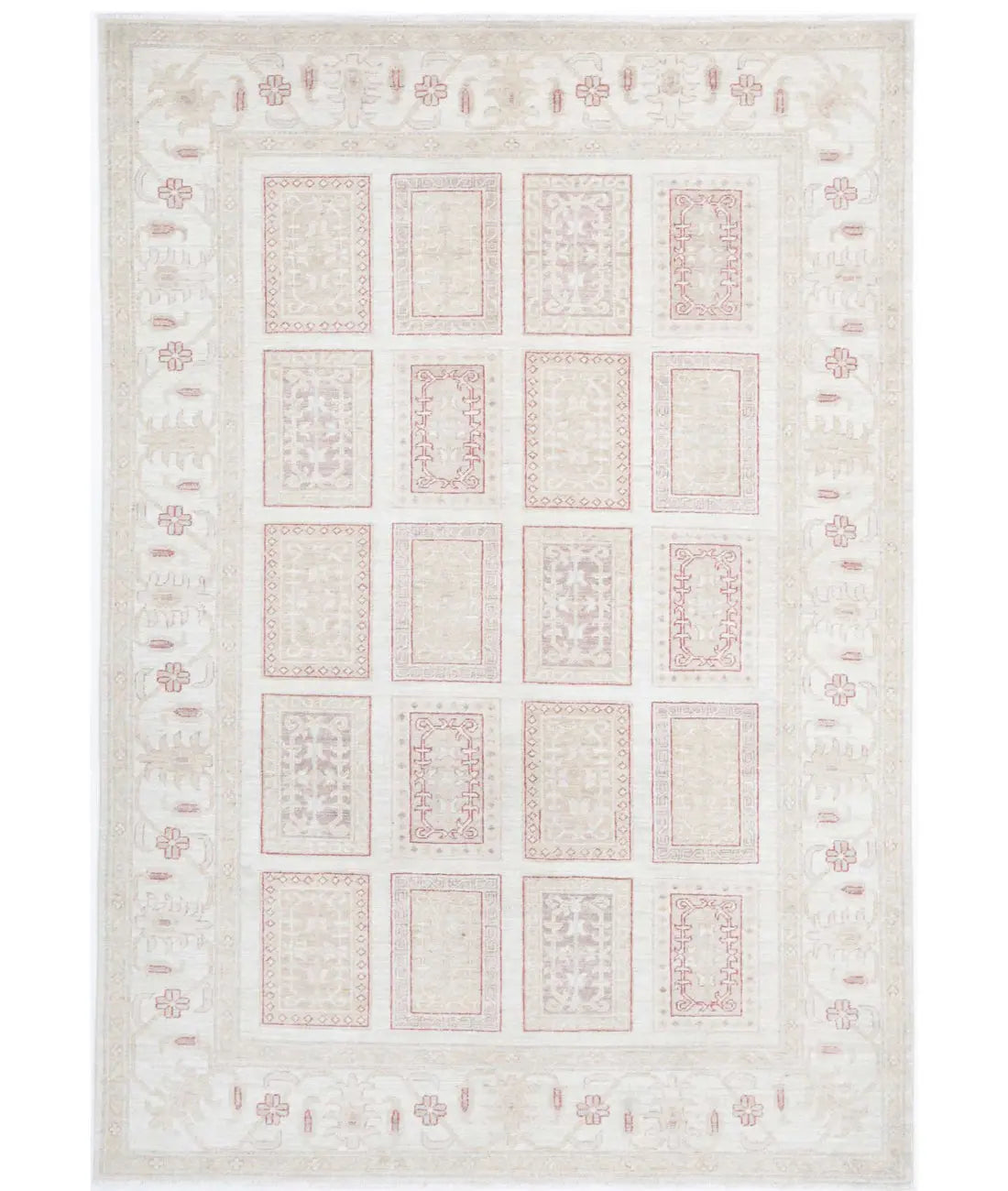 Hand Knotted Serenity Wool Rug - 5&#39;6&#39;&#39; x 7&#39;11&#39;&#39;