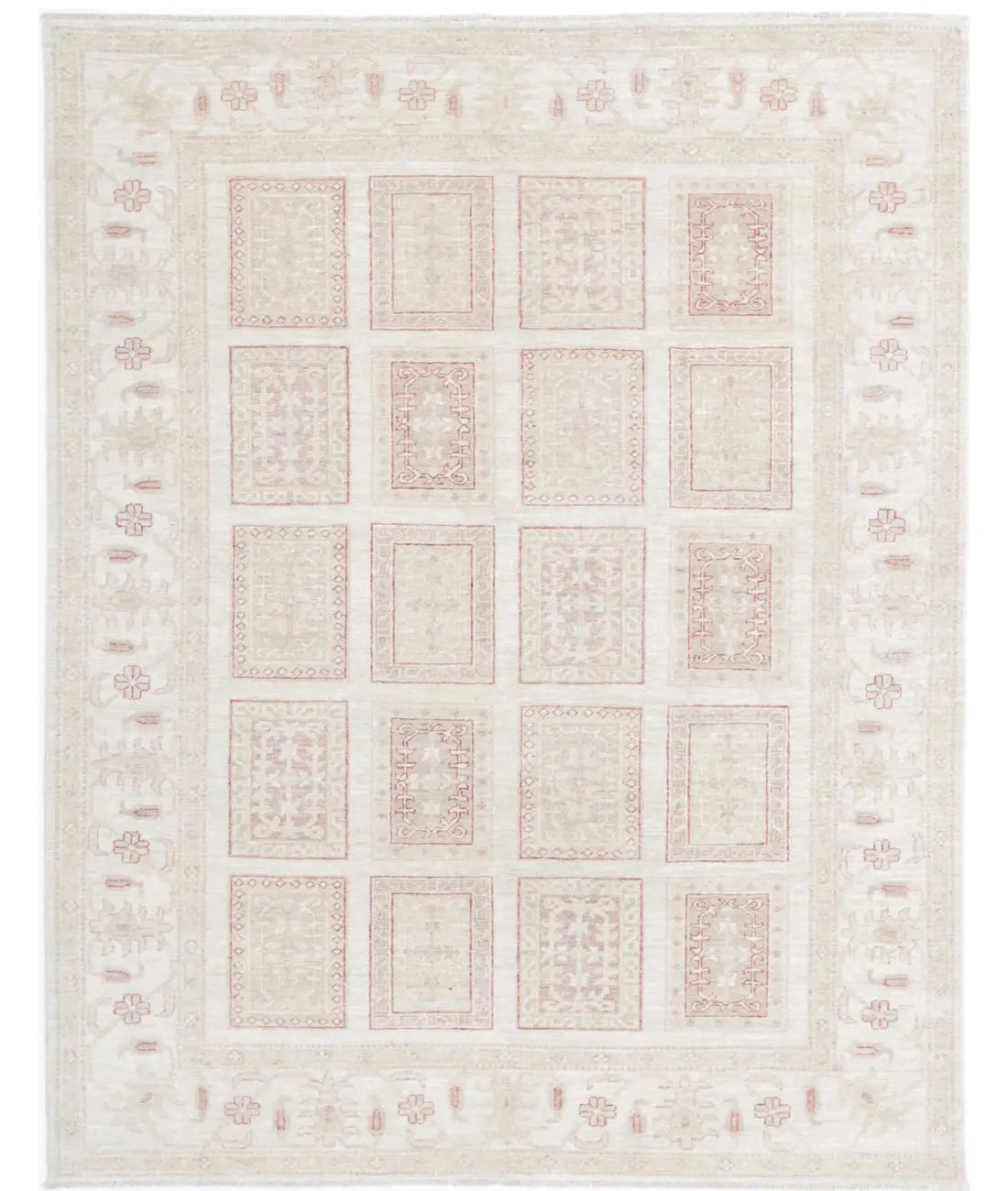 Hand Knotted Serenity Wool Rug - 5&#39;6&#39;&#39; x 7&#39;1&#39;&#39;