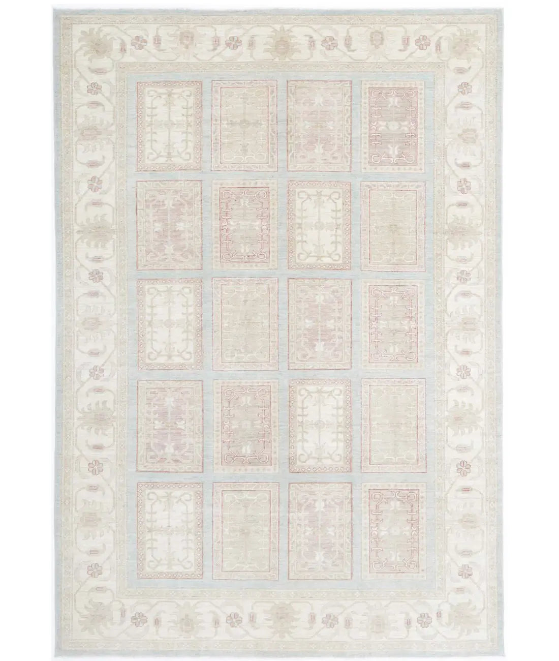 Hand Knotted Serenity Wool Rug - 6&#39;8&#39;&#39; x 9&#39;8&#39;&#39;