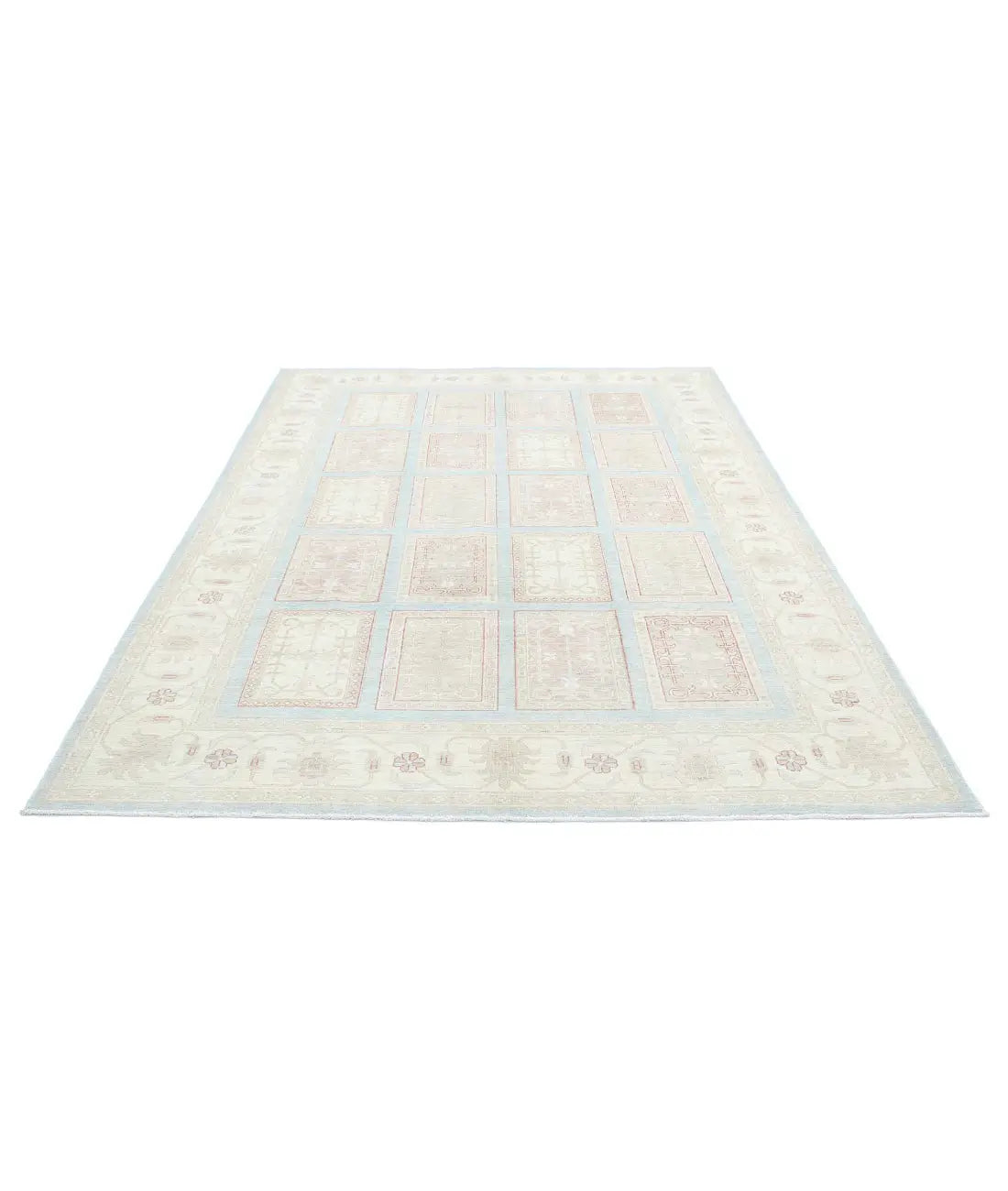 Hand Knotted Serenity Wool Rug - 6'8'' x 9'8''