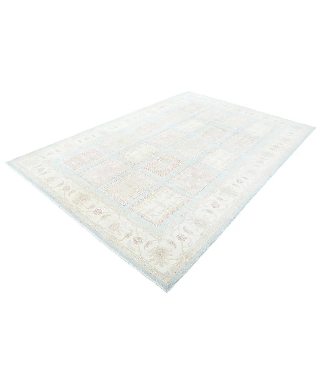 Hand Knotted Serenity Wool Rug - 6'8'' x 9'8''