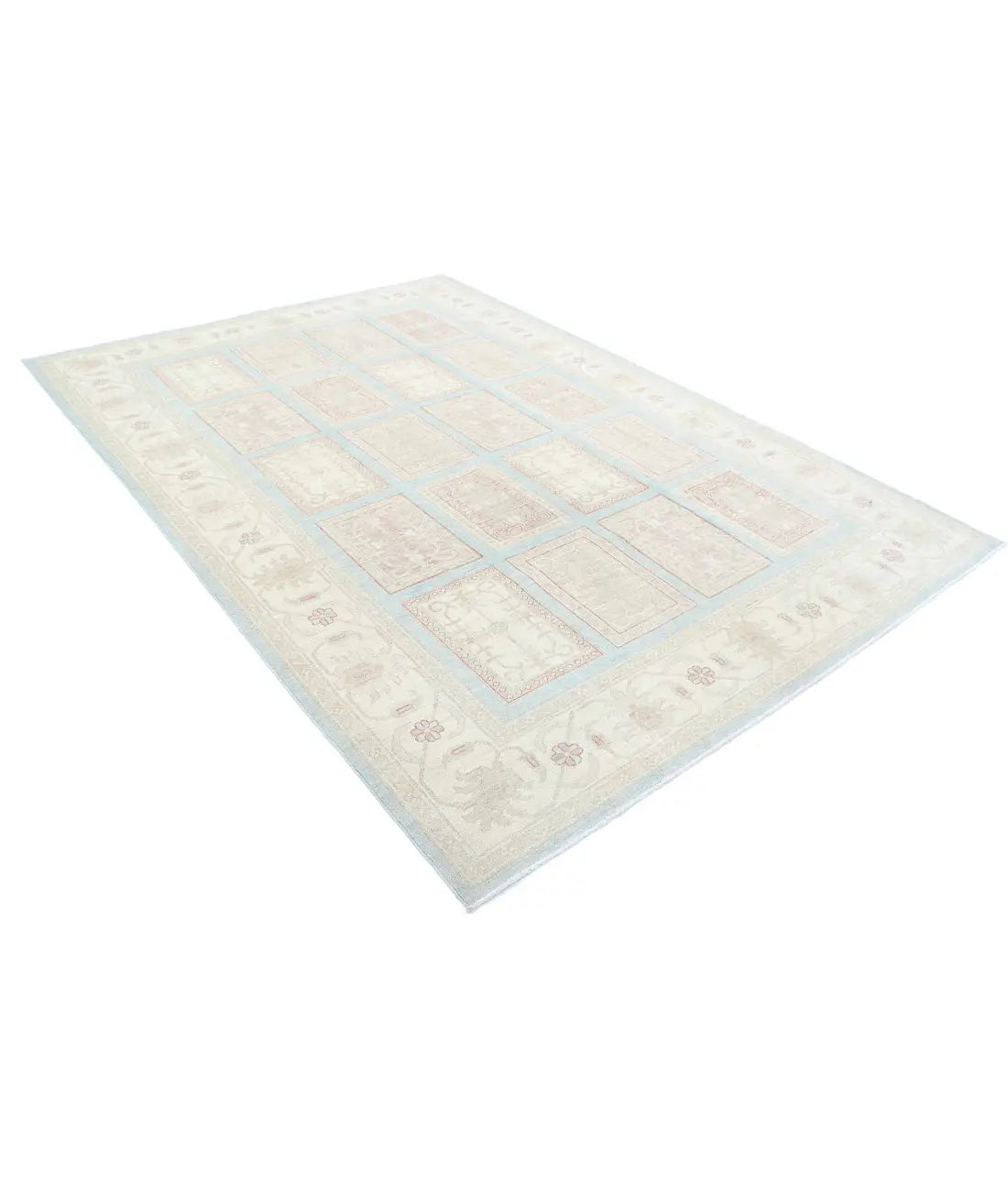 Hand Knotted Serenity Wool Rug - 6'8'' x 9'8''