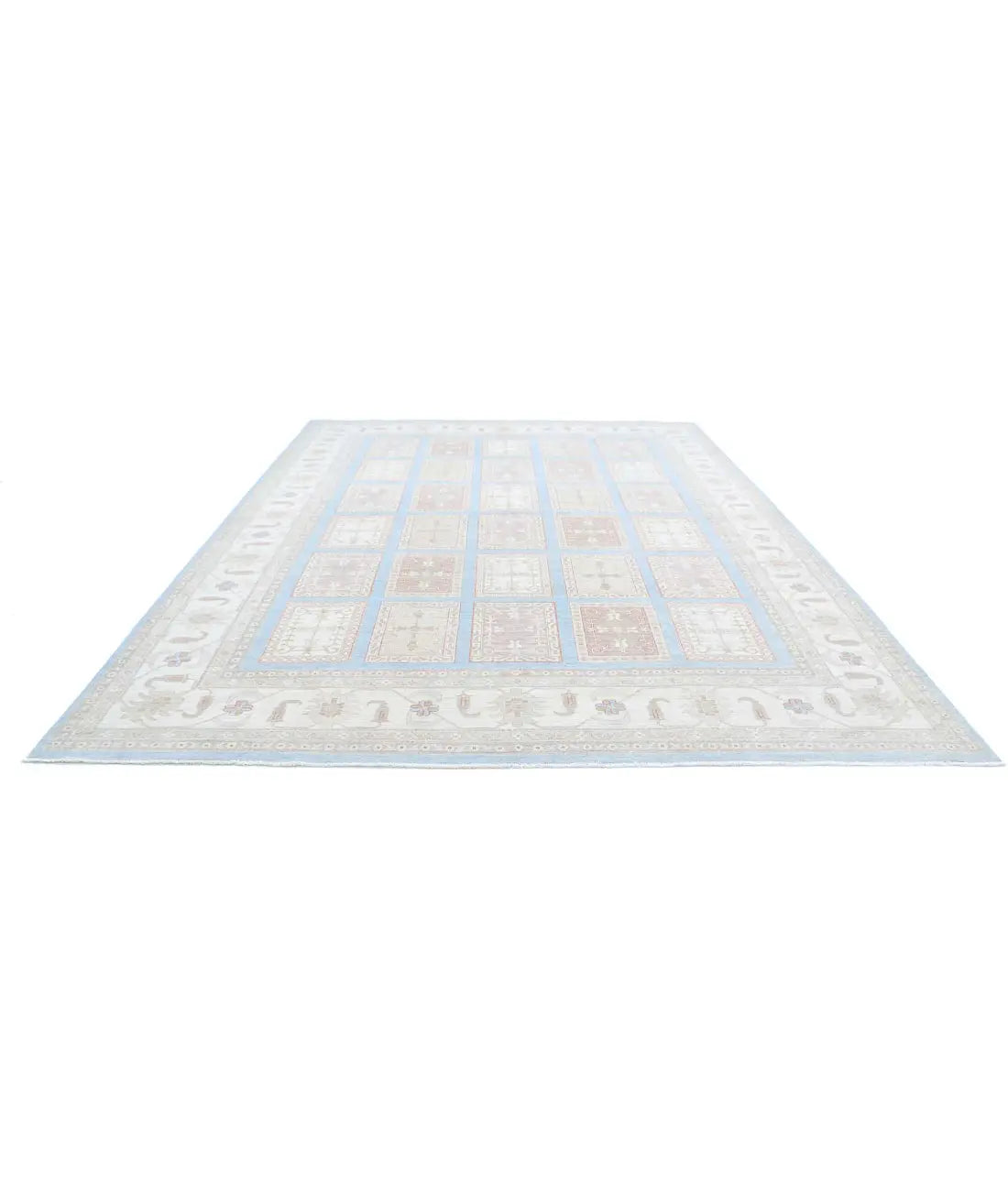 Hand Knotted Serenity Wool Rug - 9'10'' x 13'0''