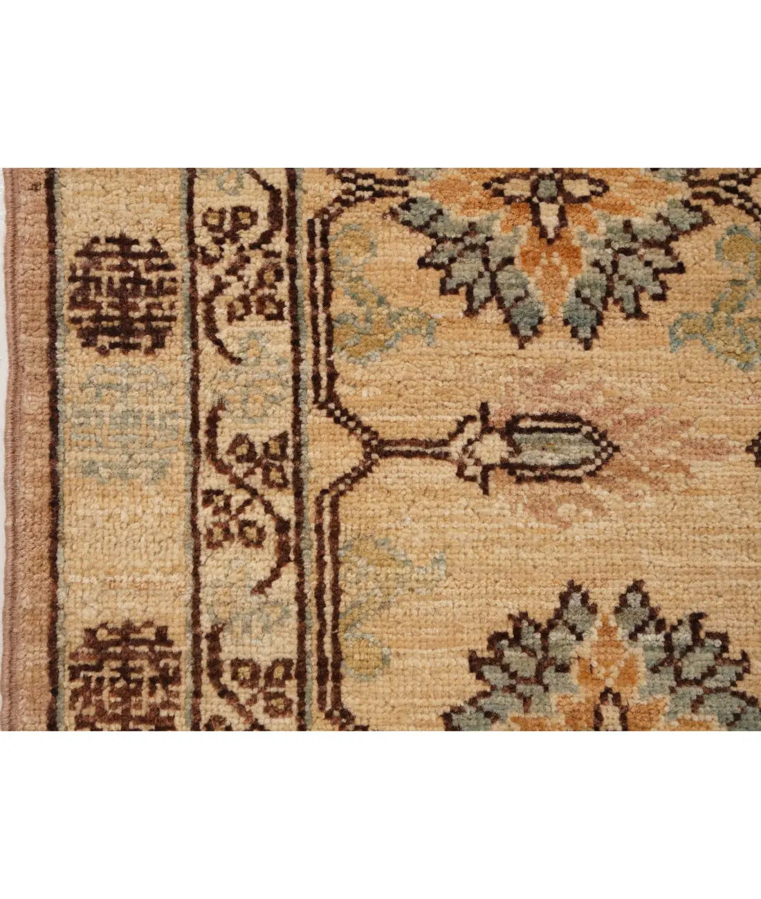 Hand Knotted Tabriz Wool Rug - 6'3'' x 11'10'' Arteverk Arteverk Rugs