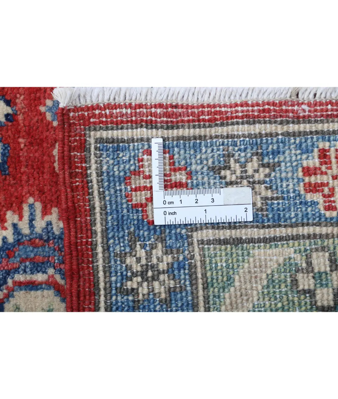 Hand Knotted Tribal Kazak Wool Rug - 11'8'' x 11'6'' - Arteverk Rugs Area rug