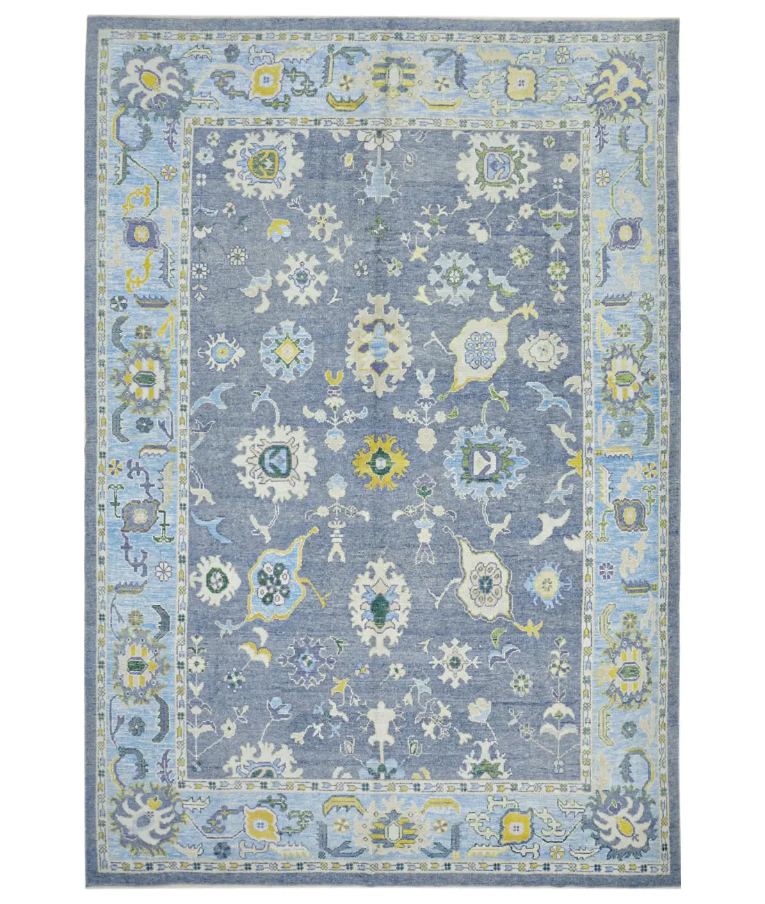 Hand Knotted Turkey Oushak Wool Rug 10&#39; x 14&#39;9&quot; Arteverk Arteverk Rugs