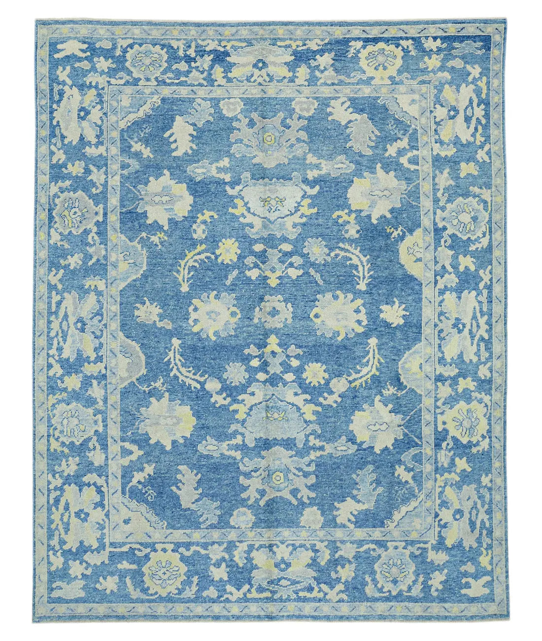 Hand Knotted Turkey Oushak Wool Rug 9&#39;6&quot; x 12&#39;2&quot; Arteverk Arteverk Rugs