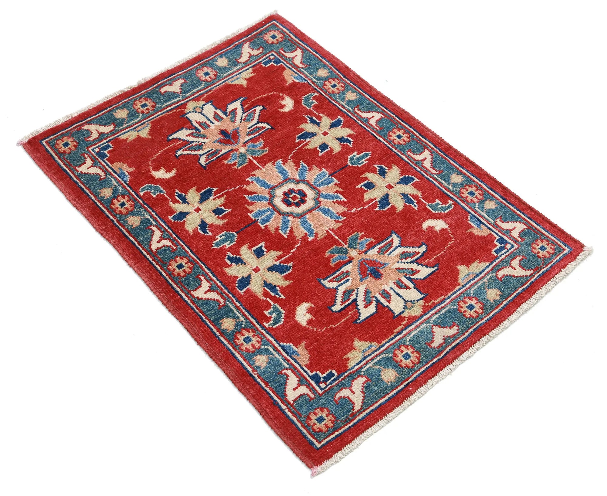 Hand Knotted Ziegler Farhan Gul Wool Rug - 2'1'' x 2'10''