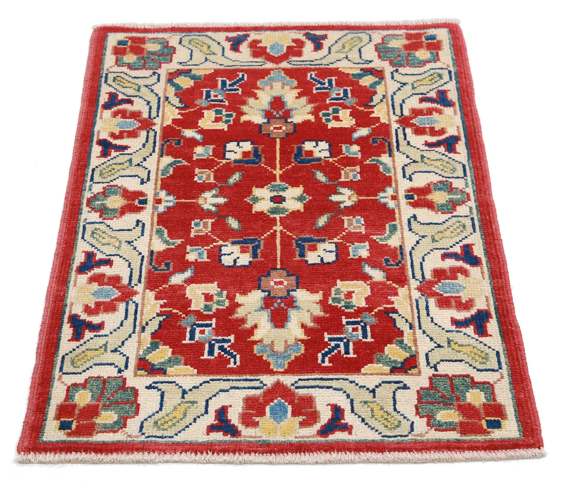 Hand Knotted Ziegler Farhan Gul Wool Rug - 2'1'' x 3'0''