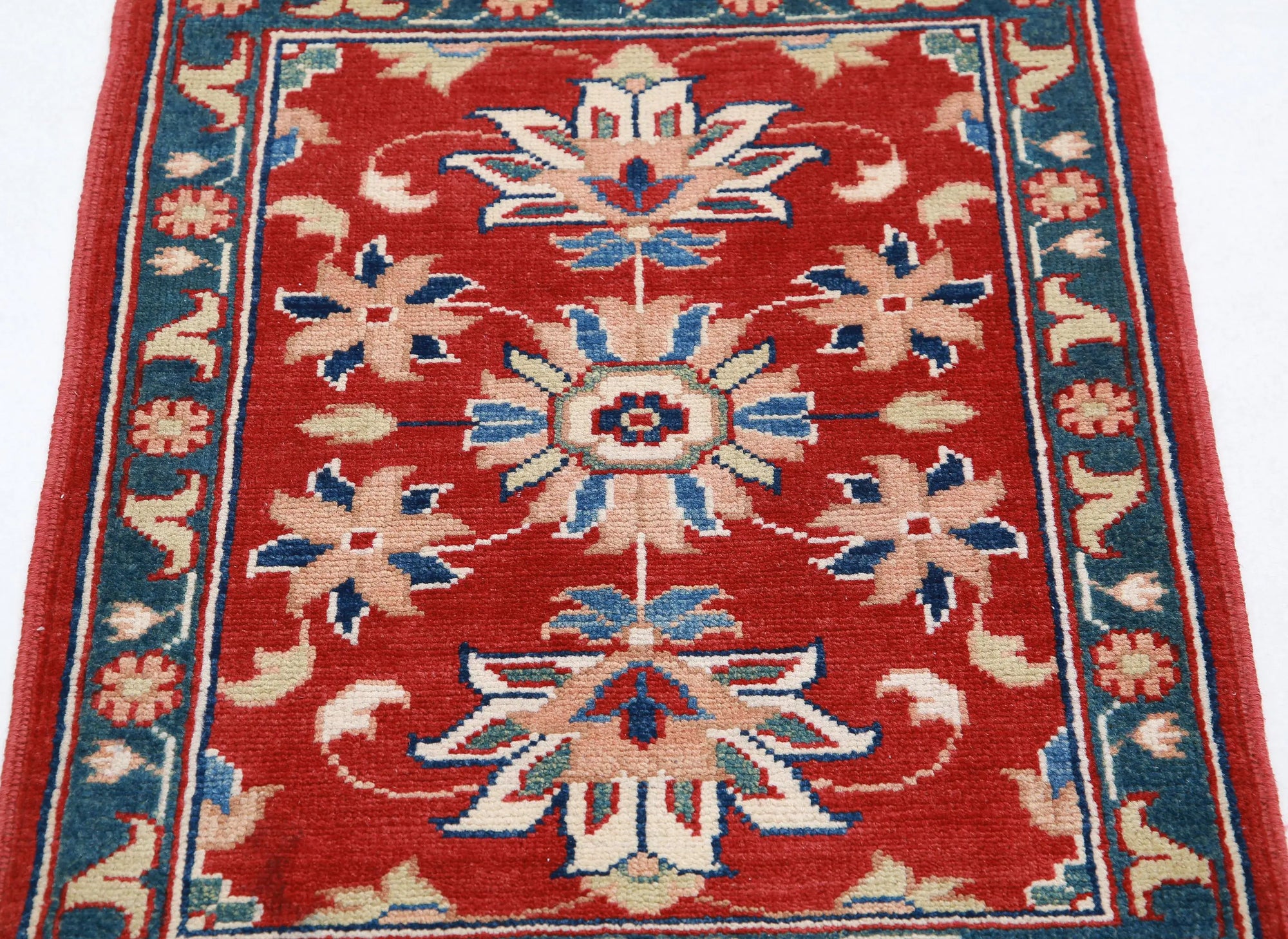 Hand Knotted Ziegler Farhan Gul Wool Rug - 2'2'' x 2'11''