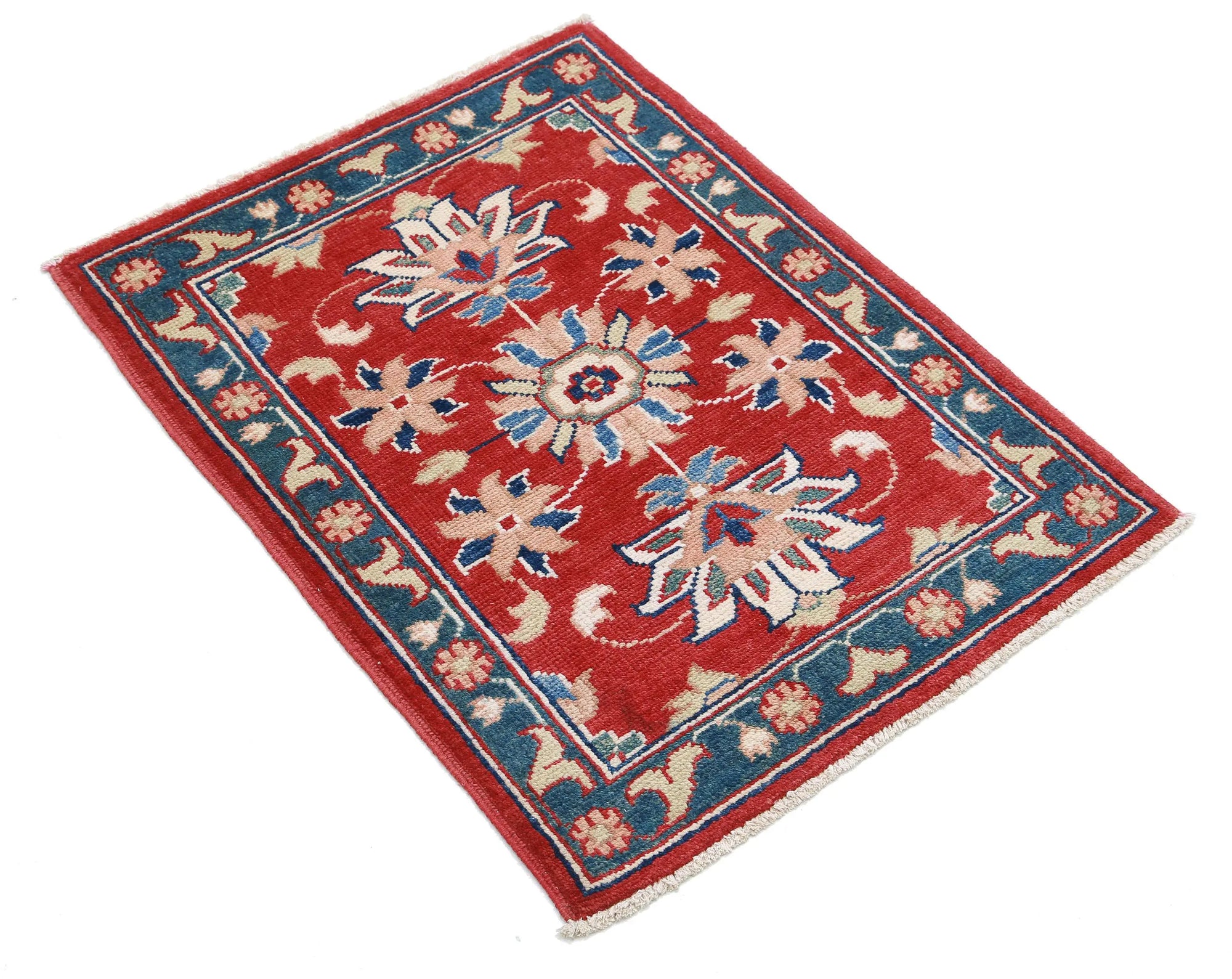 Hand Knotted Ziegler Farhan Gul Wool Rug - 2'2'' x 2'11''