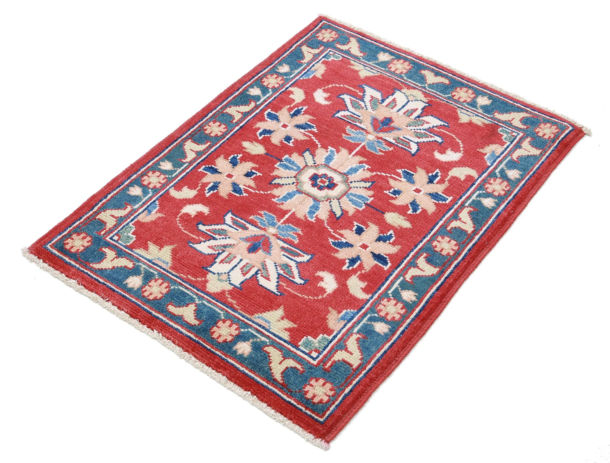 Hand Knotted Ziegler Farhan Gul Wool Rug - 2'2'' x 2'11''