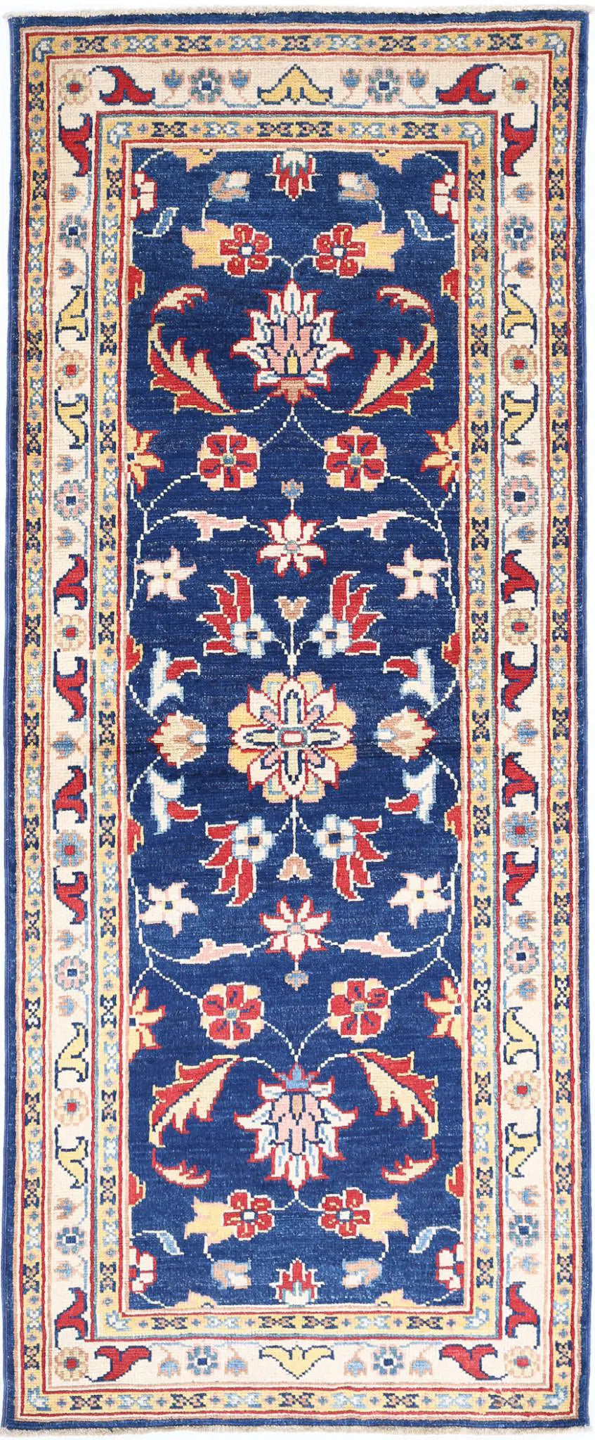 Hand Knotted Ziegler Farhan Gul Wool Rug - 2&#39;5&#39;&#39; x 6&#39;6&#39;&#39;