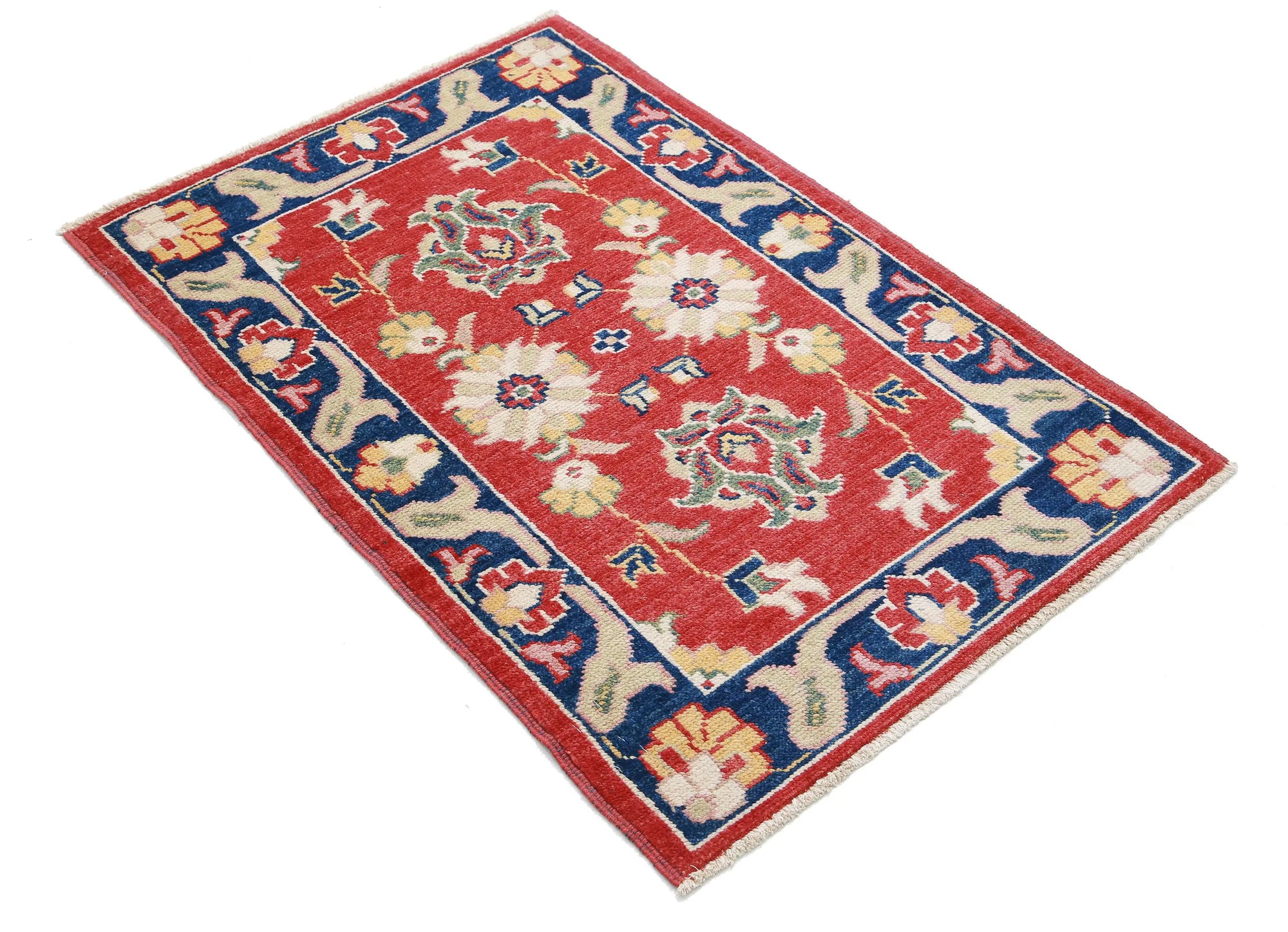 Hand Knotted Ziegler Farhan Gul Wool Rug - 2'6'' x 3'7''