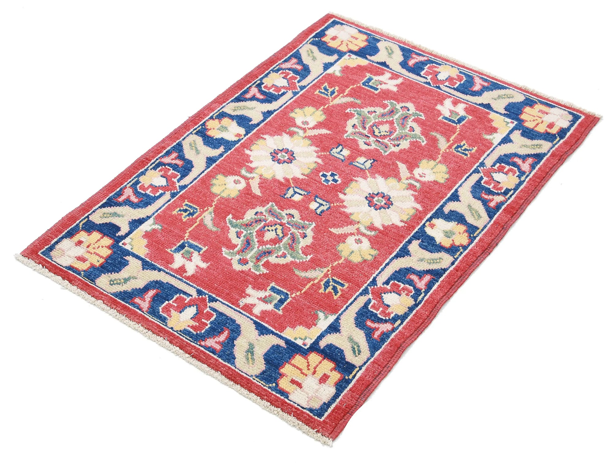 Hand Knotted Ziegler Farhan Gul Wool Rug - 2'6'' x 3'7''