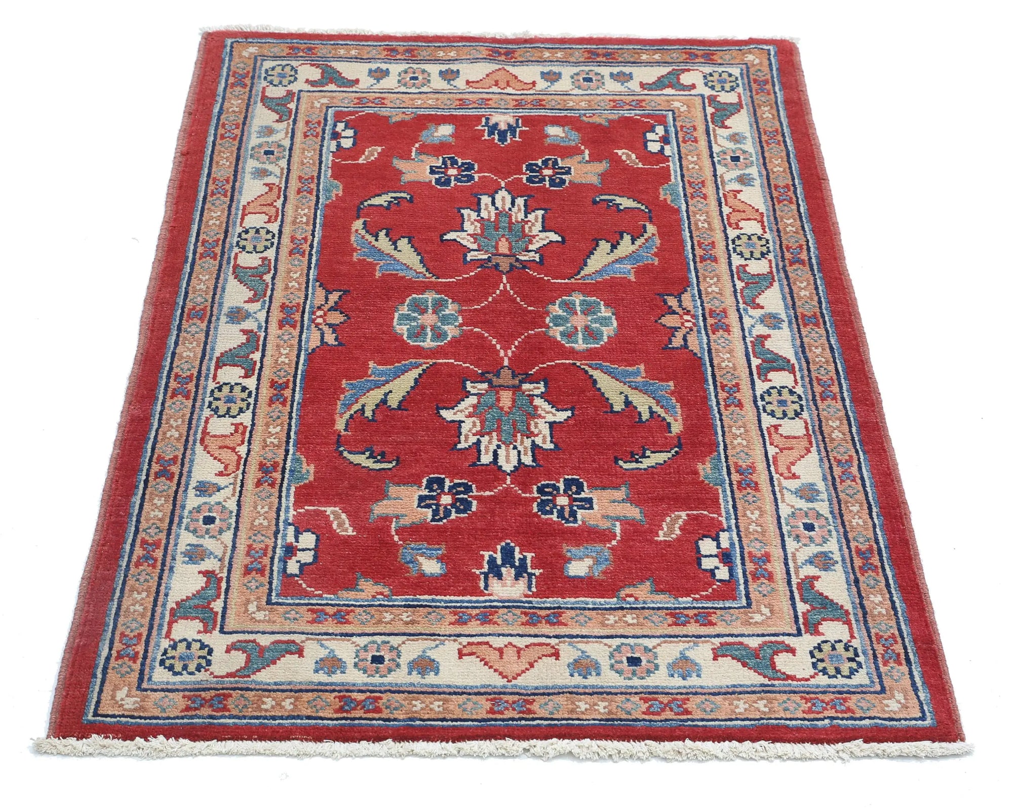 Hand Knotted Ziegler Farhan Gul Wool Rug - 2'7'' x 3'10''