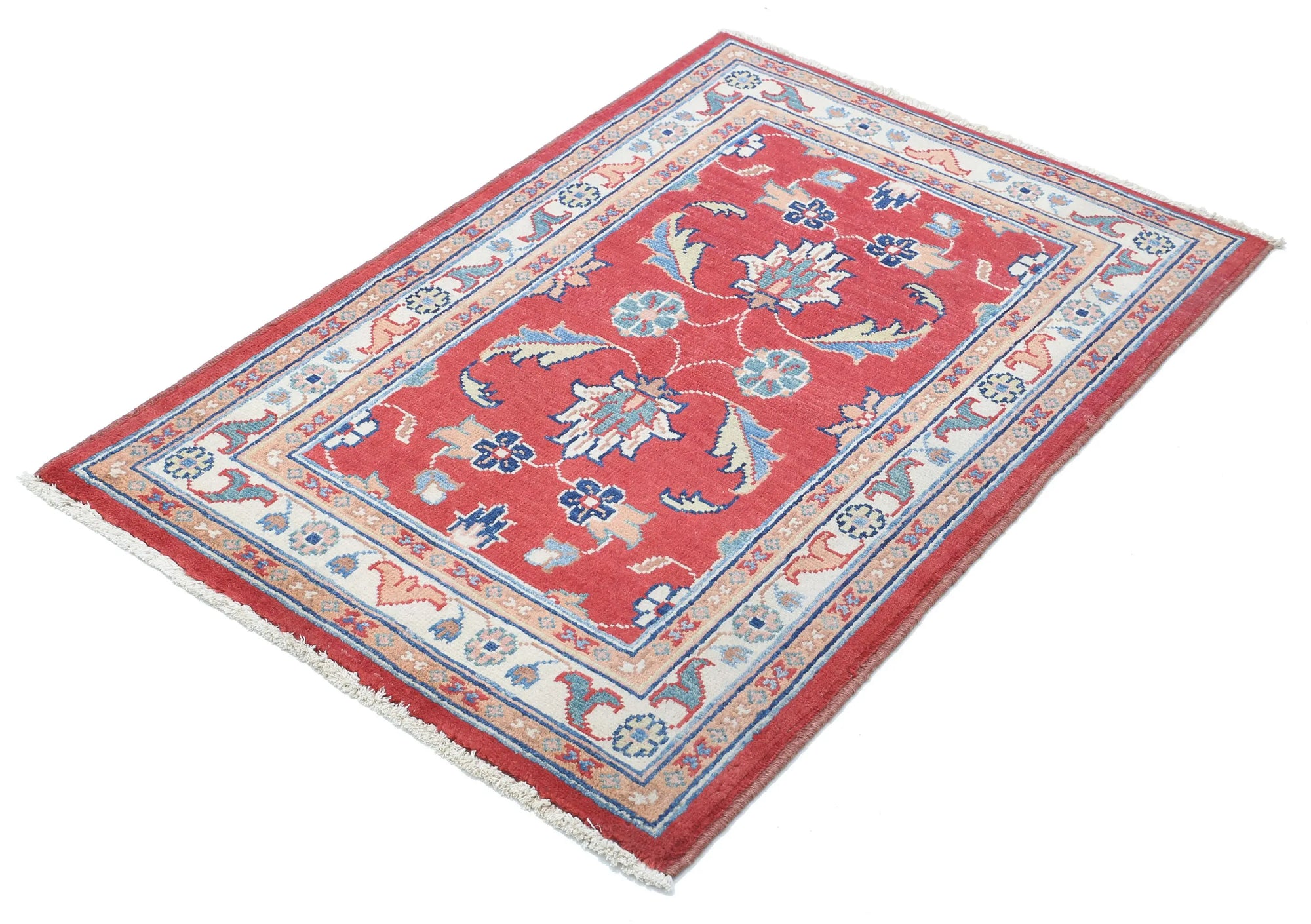 Hand Knotted Ziegler Farhan Gul Wool Rug - 2'7'' x 3'10''