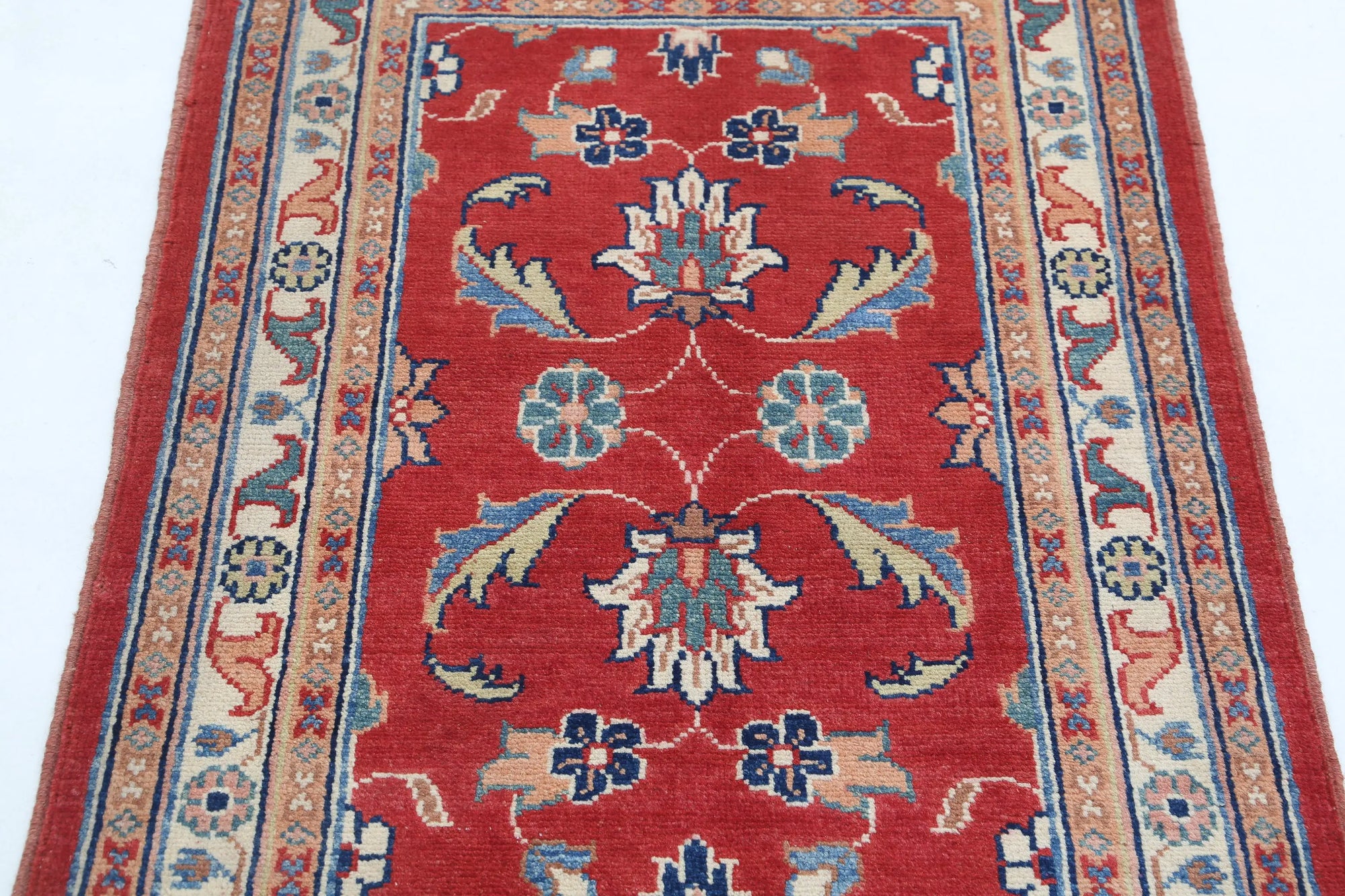 Hand Knotted Ziegler Farhan Gul Wool Rug - 2'7'' x 3'10''