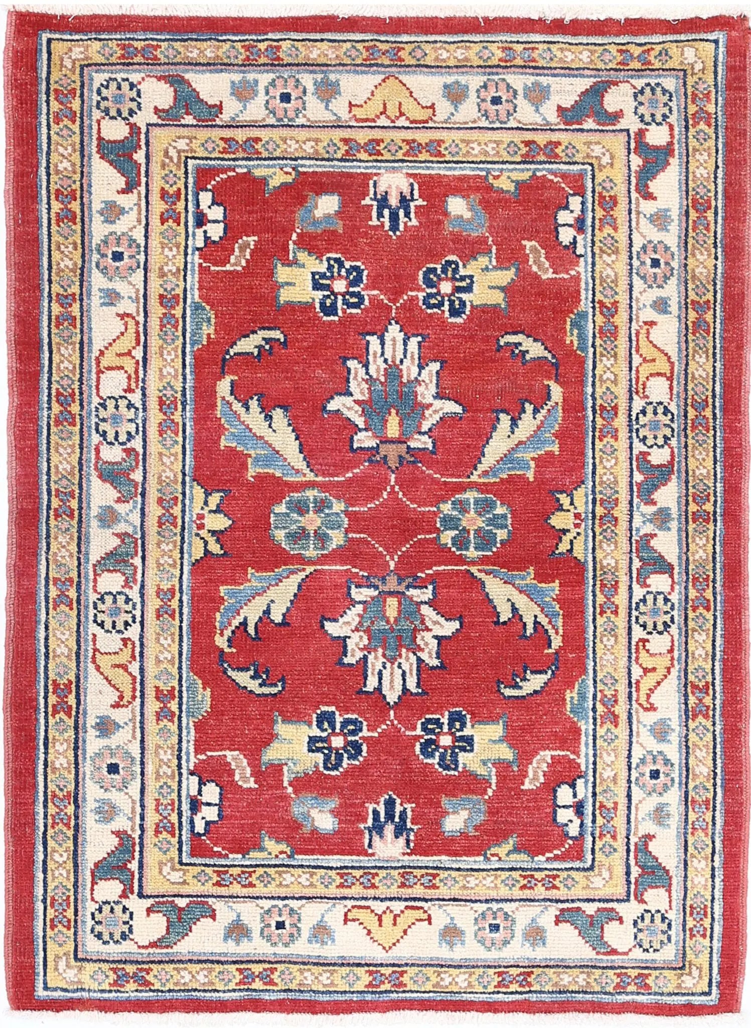 Hand Knotted Ziegler Farhan Gul Wool Rug - 2'9'' x 3'9''