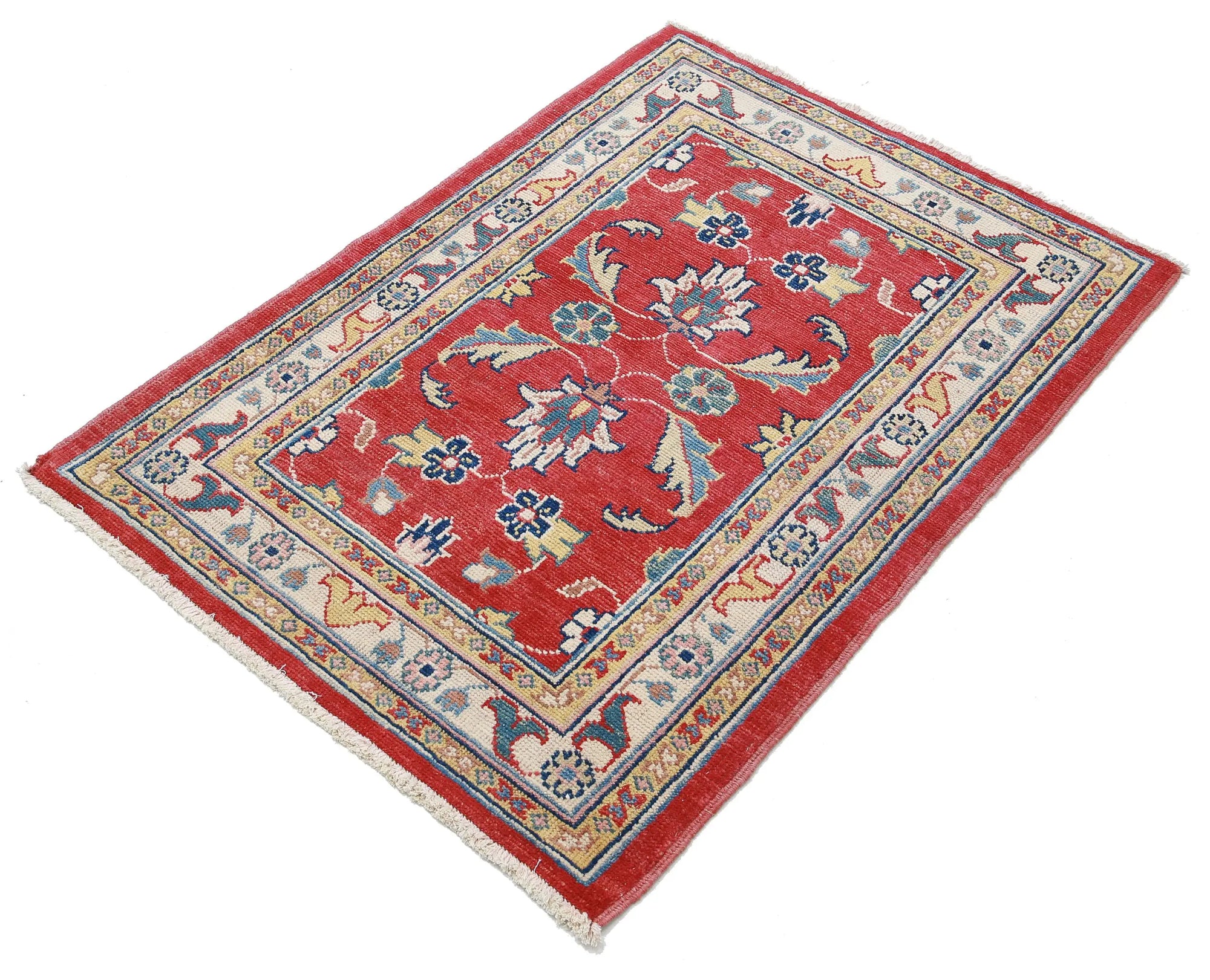 Hand Knotted Ziegler Farhan Gul Wool Rug - 2'9'' x 3'9''