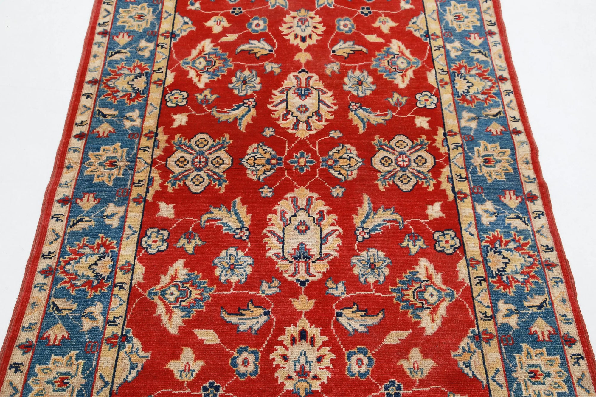 Hand Knotted Ziegler Farhan Gul Wool Rug - 3'10'' x 5'9''