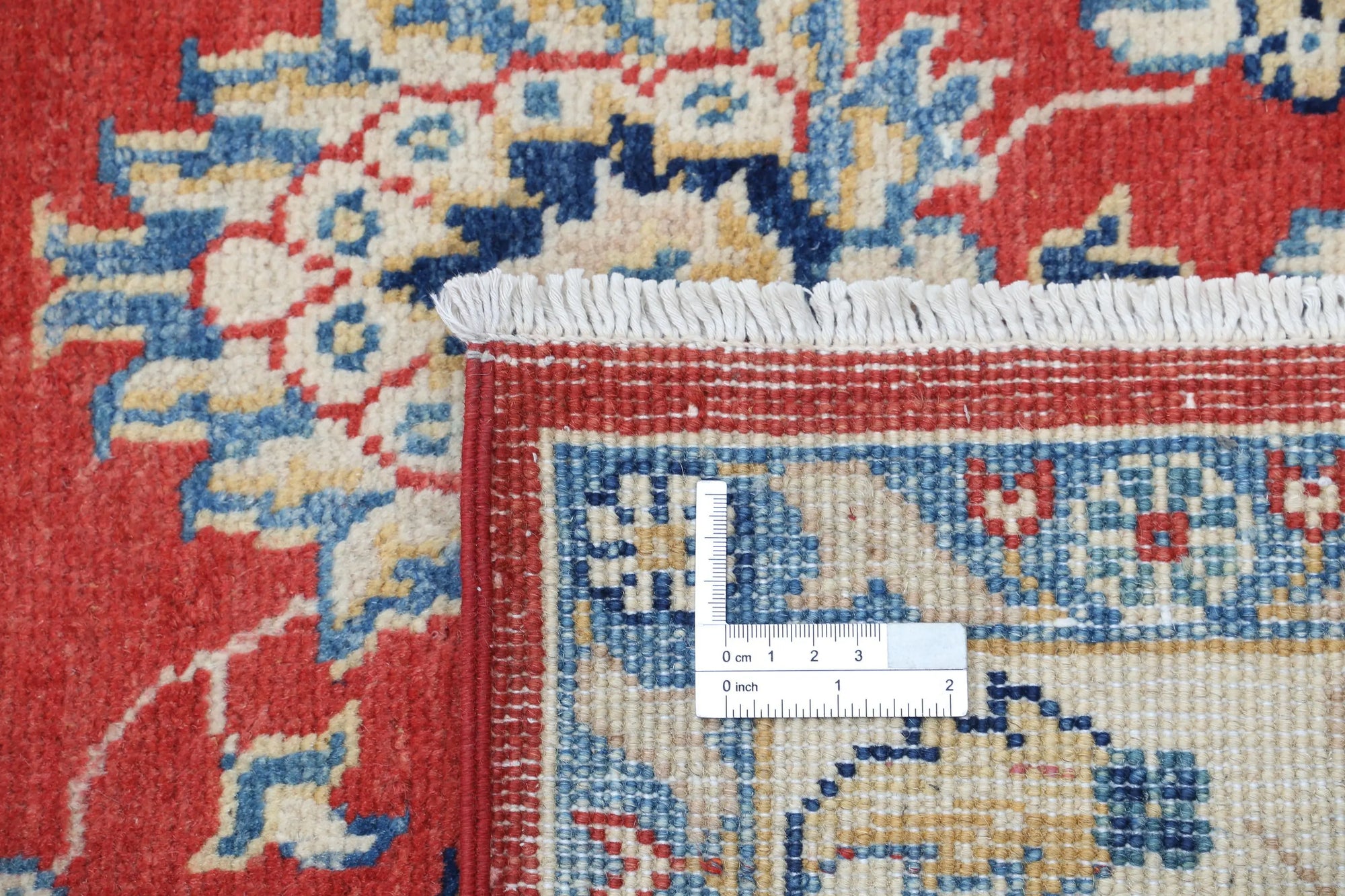 Hand Knotted Ziegler Farhan Gul Wool Rug - 4'9'' x 6'8''