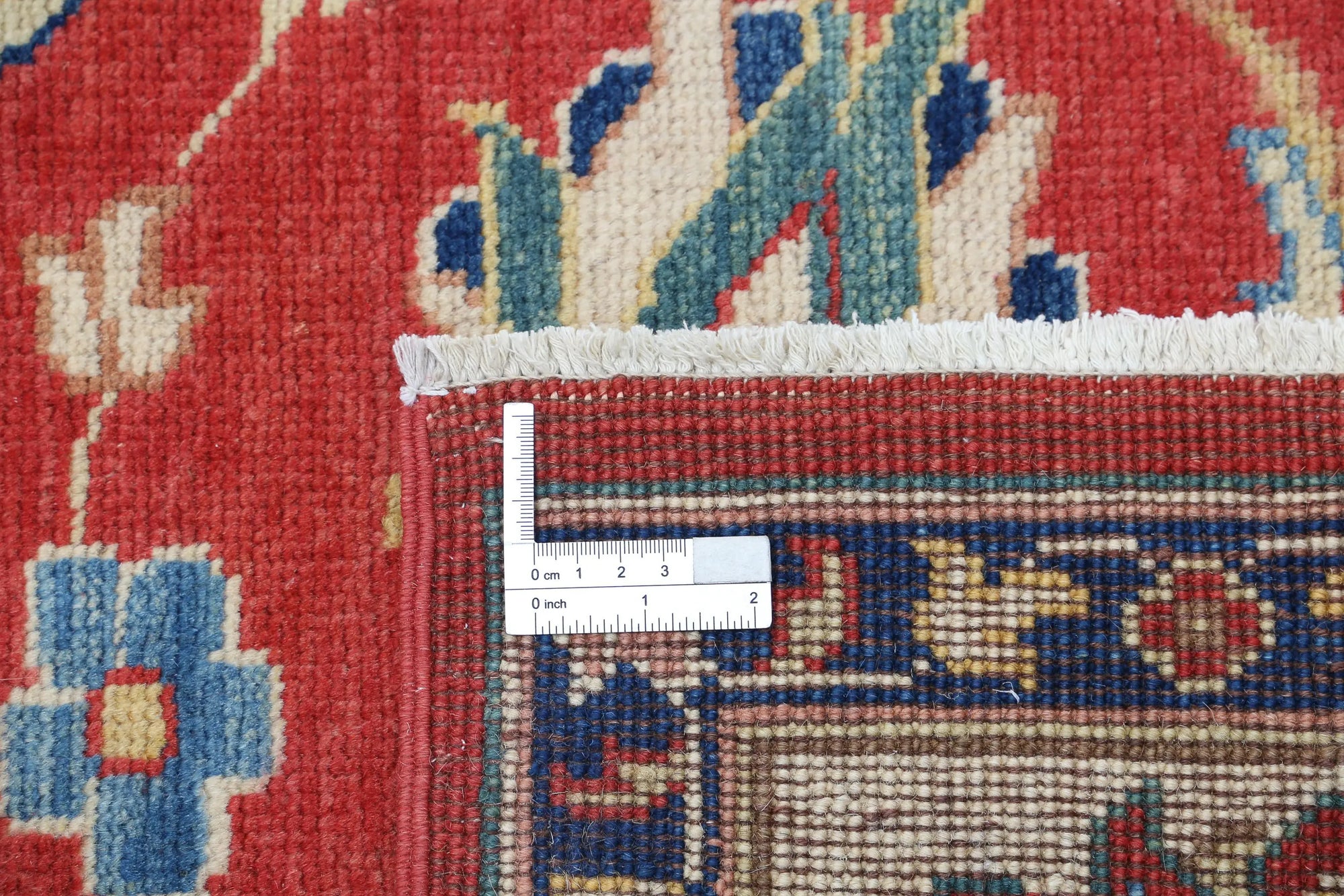 Hand Knotted Ziegler Farhan Gul Wool Rug - 6'4'' x 9'4''