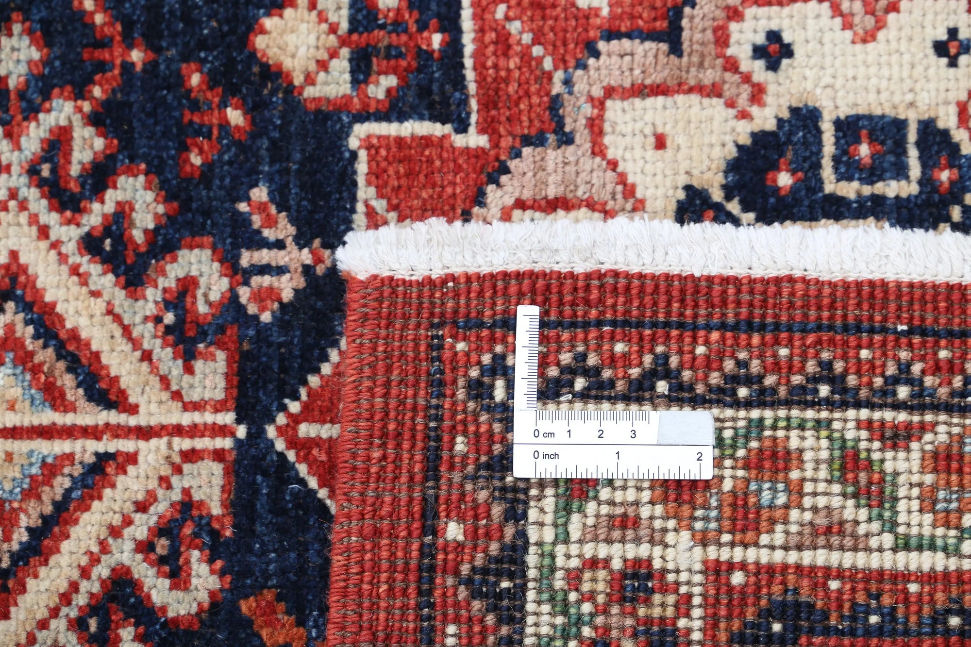 Hand Knotted Ziegler Farhan Gul Wool Rug - 9'1'' x 11'7''