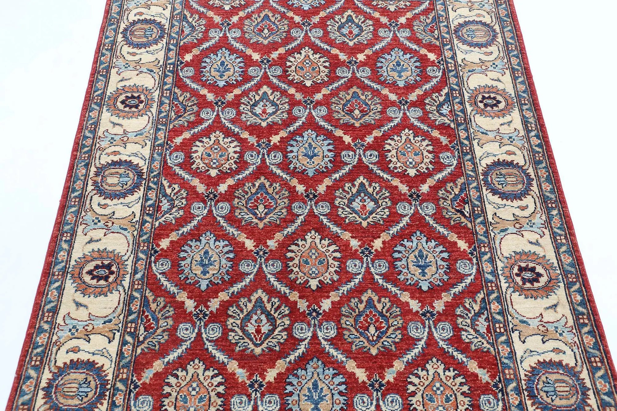 Hand Knotted Ziegler Farhan Wool Rug - 3'10'' x 5'9'' - Arteverk Rugs Area rug