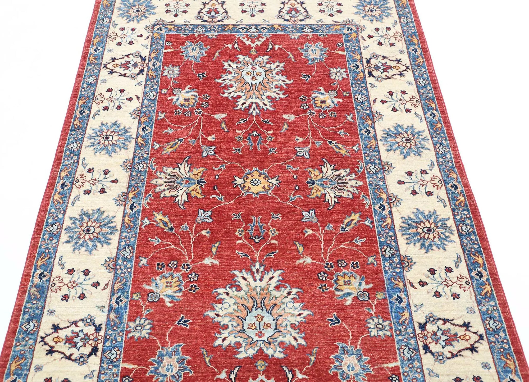 Hand Knotted Ziegler Farhan Wool Rug - 3'11'' x 6'0'' - Arteverk Rugs Area rug