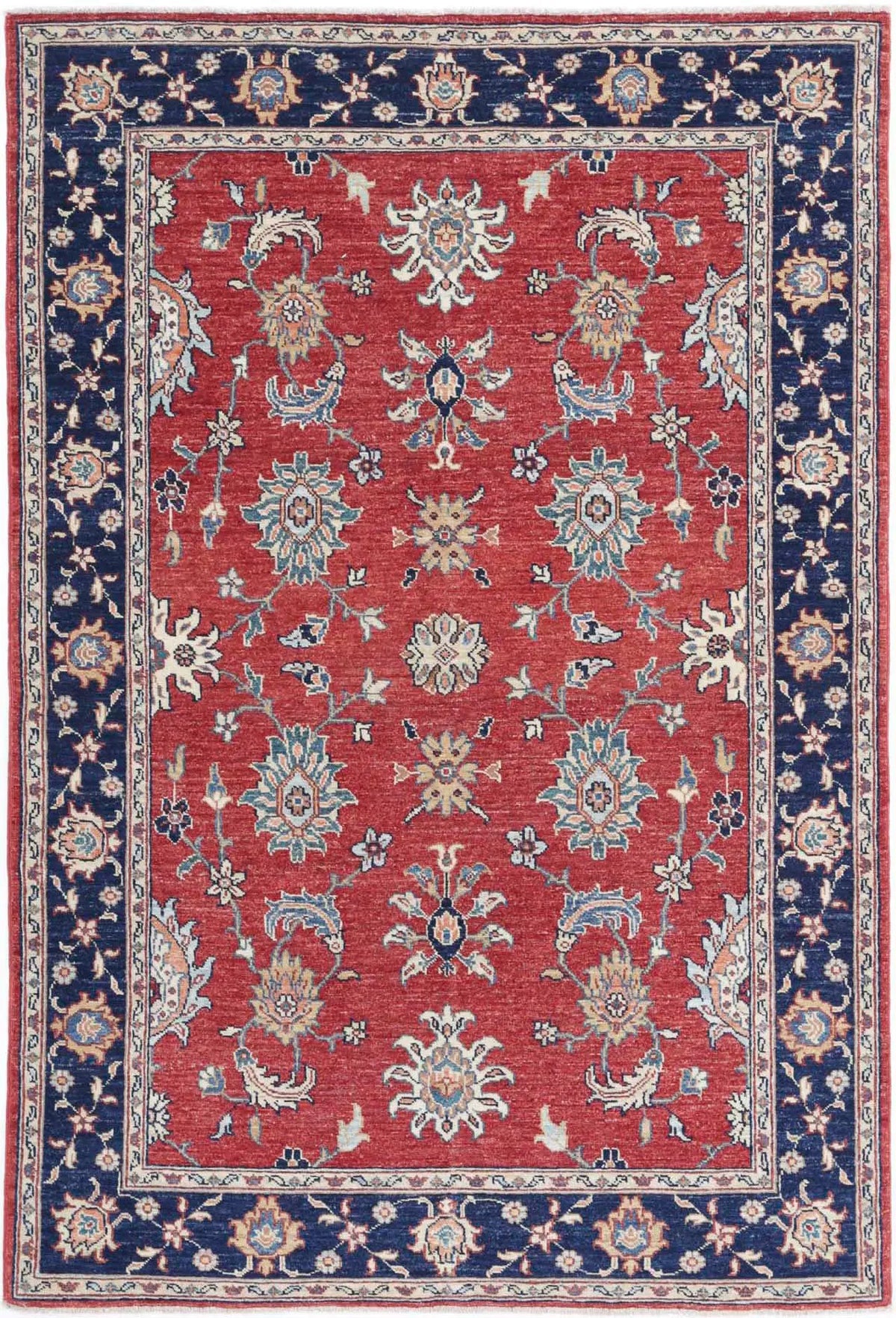 Hand Knotted Ziegler Farhan Wool Rug - 3&#39;9&#39;&#39; x 5&#39;9&#39;&#39; - Arteverk Rugs Area rug