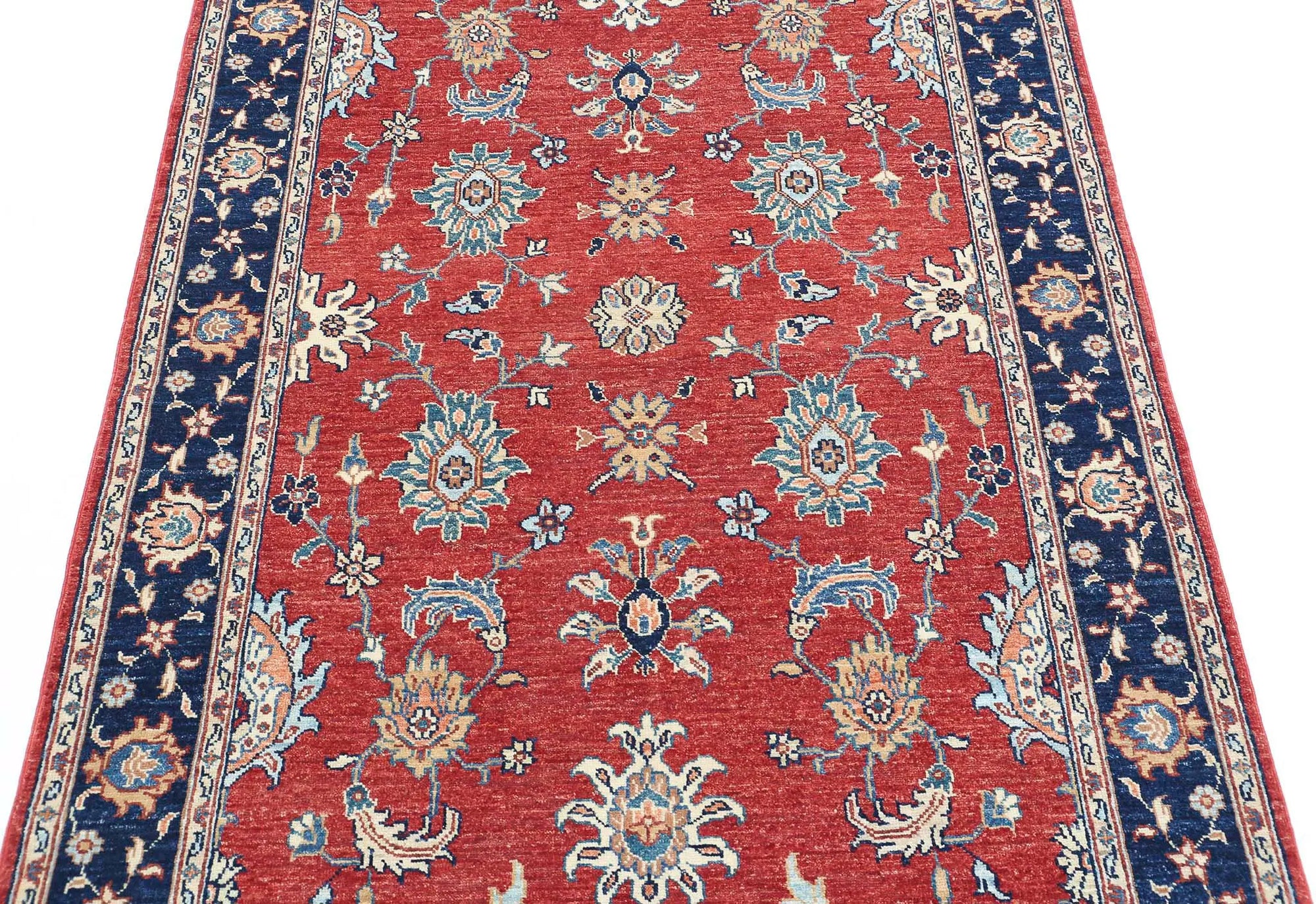 Hand Knotted Ziegler Farhan Wool Rug - 3'9'' x 5'9'' - Arteverk Rugs Area rug