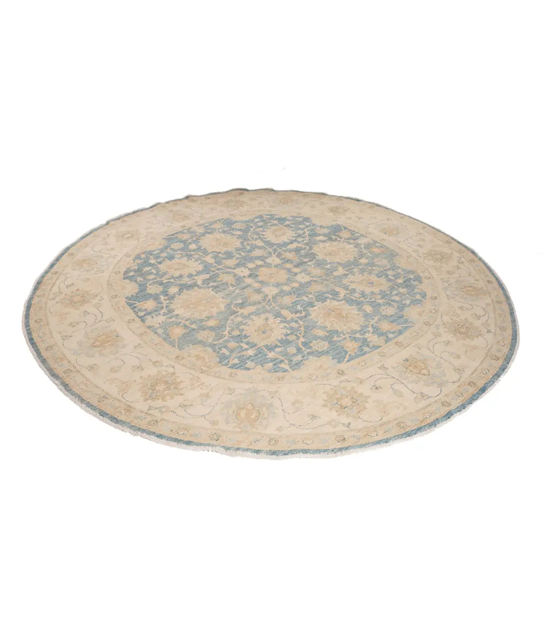 Hand Knotted Ziegler Farhan Wool Rug - 7'11'' x 7'11'' Arteverk Arteverk Rugs